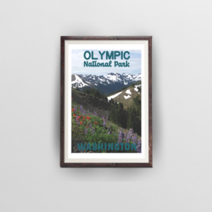 Olympic National Park Poster