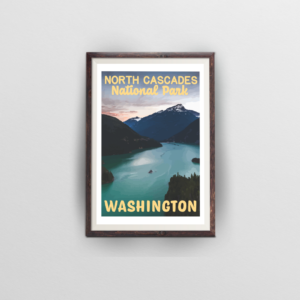 North Cascades National Park Poster